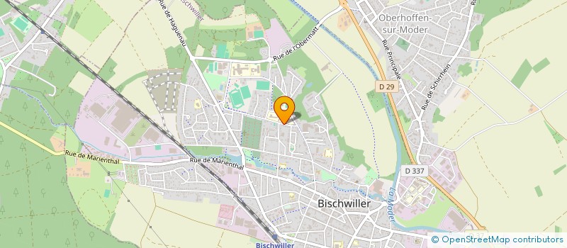 localisation de l'entreprise LYCEE DES METIERS PHILIPPE-CHARLES GOULDEN à BISCHWILLER