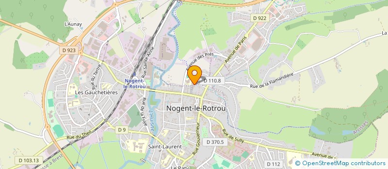 localisation de l'entreprise LYCEE DES METIERS SULLY à NOGENT-LE-ROTROU