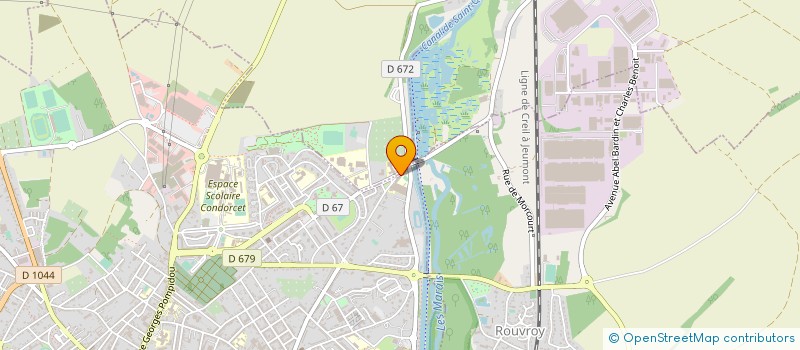 localisation de l'entreprise LYCEE ENS PROFESSIONNEL COLARD NOEL à SAINT-QUENTIN