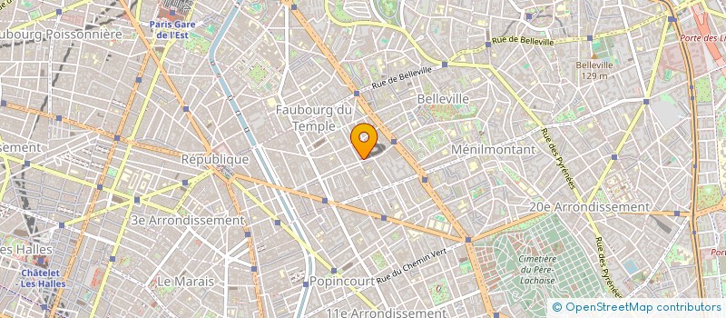 localisation de l'entreprise LYCEE ENSEIGNEMENT PROFESSION  PARIS