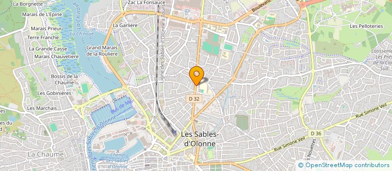 localisation de l'entreprise LYCEE GEN ET TECHNO SAVARY DE MAULEON à LES SABLES D'OLONNE