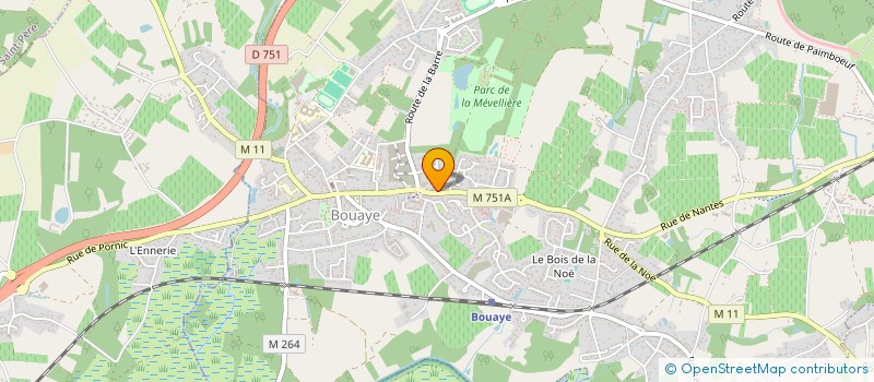 localisation de l'entreprise LYCEE GEN ET TECHNOL ALCIDE D'ORBIGNY  BOUAYE