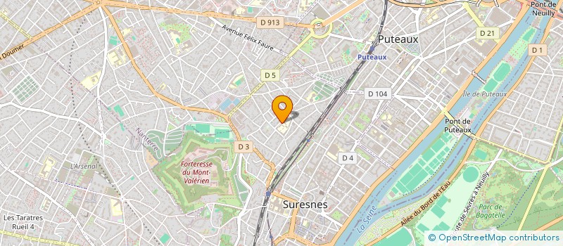 localisation de l'entreprise LYCEE GEN ET TECHNOLOGIQUE PAUL LANGEVIN à SURESNES