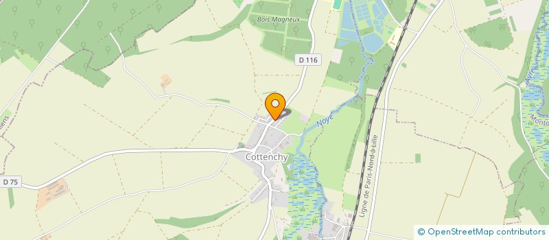 localisation de l'entreprise LYCEE GEN TECHNOL AGRICOLE LE PARACLET à COTTENCHY