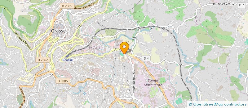 localisation de l'entreprise LYCEE GEN TECHNOLOGIQUE A TOCQUEVILLE à GRASSE