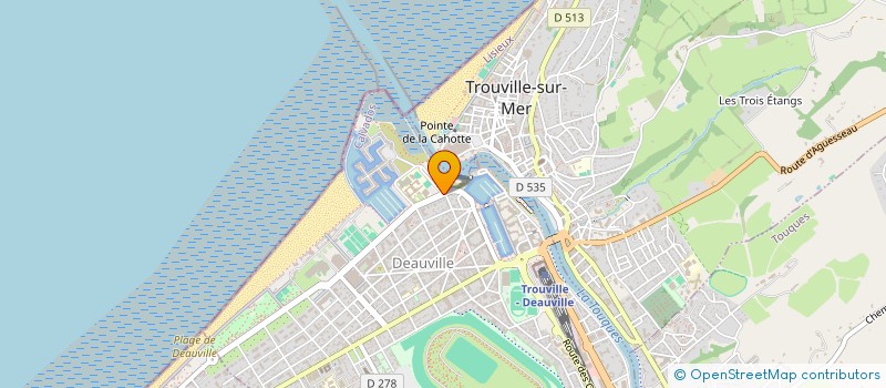 localisation de l'entreprise LYCEE GENERAL ANDRE MAUROIS à DEAUVILLE