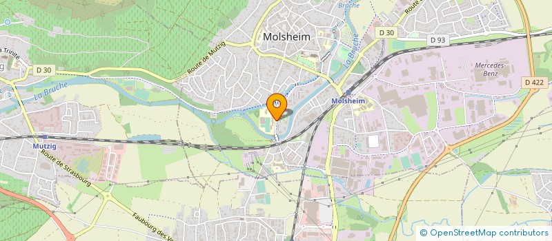 localisation de l'entreprise LYCEE GENERAL ET TECHNOL HENRI MECK à MOLSHEIM