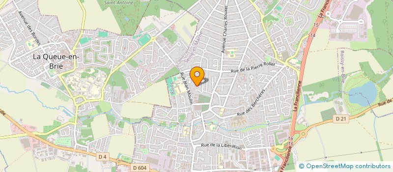 localisation de l'entreprise LYCEE GENERAL ET TECHNOLOGIQUE CAMILLE CLAUDEL à PONTAULT-COMBAULT