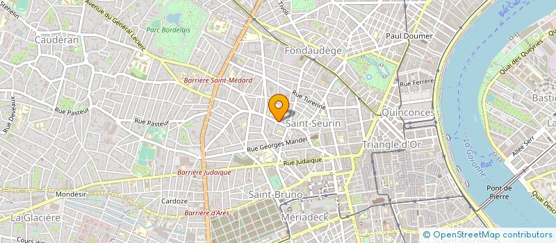 localisation de l'entreprise LYCEE GENERAL ET TECHNOLOGIQUE CAMILLE JULLIAN à BORDEAUX