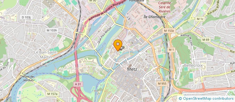 localisation de l'entreprise LYCEE GENERAL ET TECHNOLOGIQUE FABERT  METZ