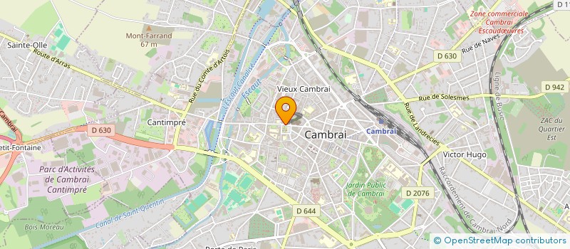 localisation de l'entreprise LYCEE GENERAL ET TECHNOLOGIQUE FENELON à CAMBRAI
