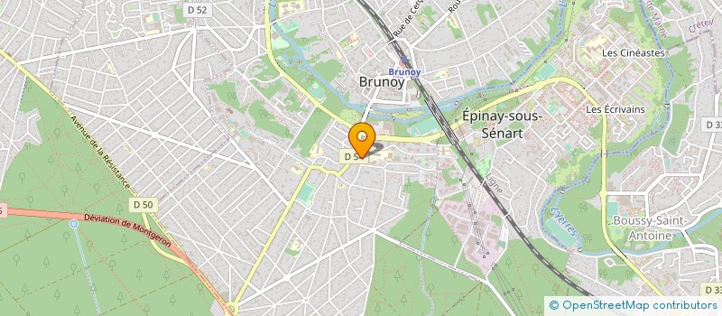 localisation de l'entreprise LYCEE GENERAL ET TECHNOLOGIQUE FJ TALMA à BRUNOY