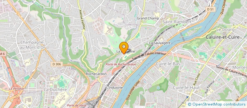 localisation de l'entreprise LYCEE GENERAL ET TECHNOLOGIQUE INTERNATIONAL JEAN PERRIN  LYON