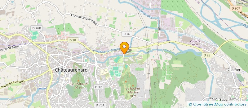 localisation de l'entreprise LYCEE GENERAL ET TECHNOLOGIQUE JEAN D'ORMESSON  CHATEAURENARD