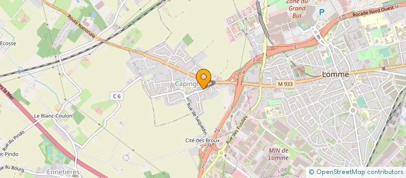 localisation de l'entreprise LYCEE GENERAL ET TECHNOLOGIQUE JEAN PROUVE à LILLE