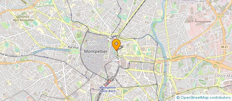 localisation de l'entreprise LYCEE GENERAL ET TECHNOLOGIQUE JOFFRE à MONTPELLIER