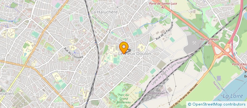localisation de l'entreprise LYCEE GENERAL ET TECHNOLOGIQUE LA COLINIERE à NANTES