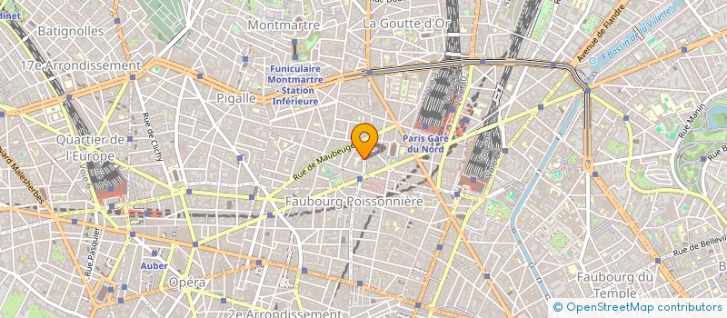 localisation de l'entreprise LYCEE GENERAL ET TECHNOLOGIQUE LAMARTINE à PARIS