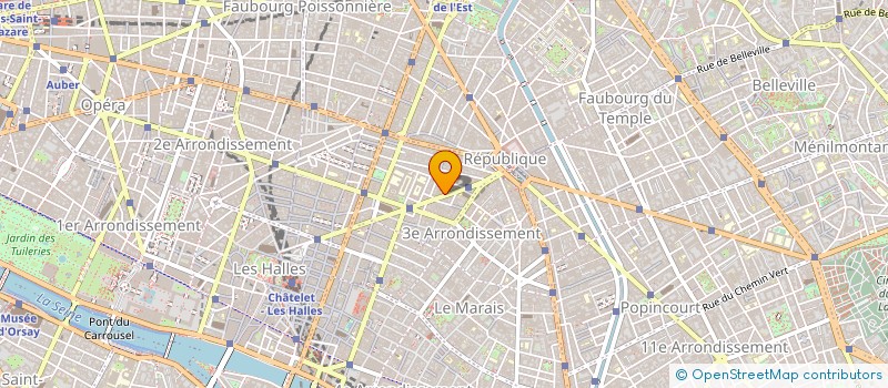 localisation de l'entreprise LYCEE GENERAL ET TECHNOLOGIQUE TURGOT à PARIS