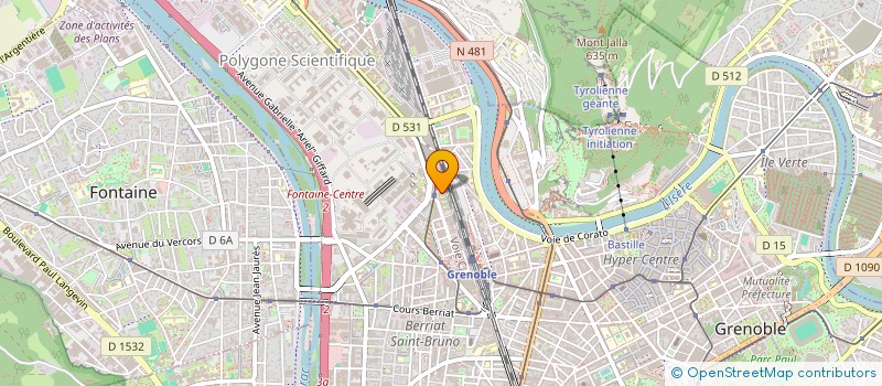 localisation de l'entreprise LYCEE GENERAL EUROPOLE à GRENOBLE