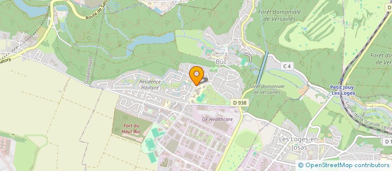 localisation de l'entreprise LYCEE GENERAL FRANCO ALLEMAND  BUC