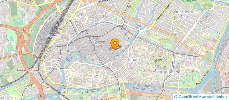 localisation de l'entreprise LYCEE GENERAL FUSTEL DE COULANGES à STRASBOURG