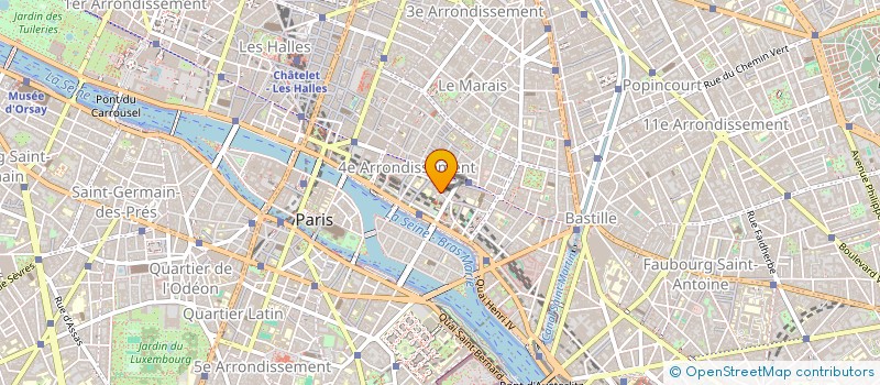 localisation de l'entreprise LYCEE GENERAL & TECHN SOPHIE GERMAIN à PARIS