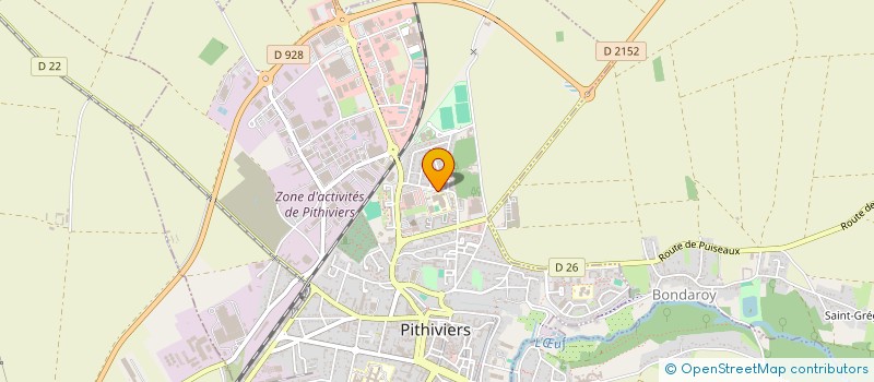 localisation de l'entreprise LYCEE GENERAL TECHNO DUHAMEL DU MONCEAU à PITHIVIERS