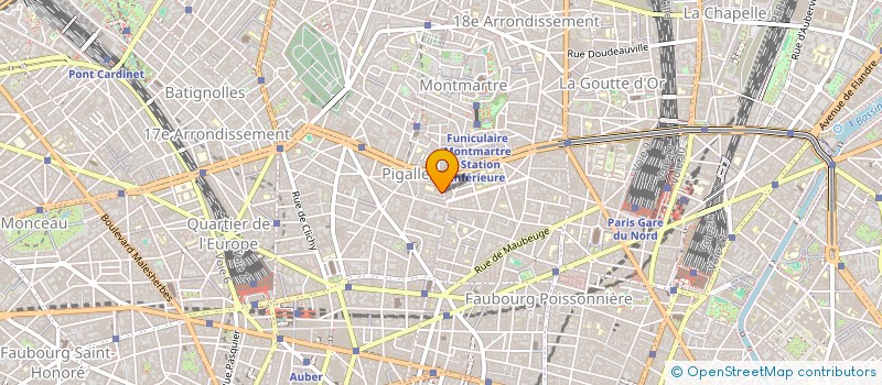 localisation de l'entreprise LYCEE GENERAL & TECHNOLOGIQ EDGAR QUINET à PARIS
