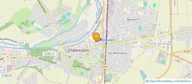 localisation de l'entreprise LYCEE GENERAL TECHNOLOGIQUE EMILE ZOLA à CHATEAUDUN