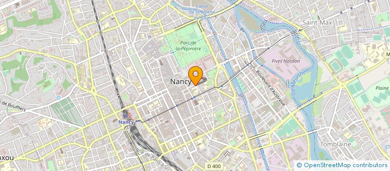 localisation de l'entreprise LYCEE GENERAL TECHNOLOGIQUE JEANNE D ARC à NANCY