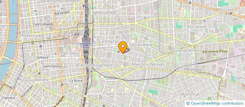 localisation de l'entreprise LYCEE GENERAL TECHNOLOGIQUE LACASSAGNE à LYON