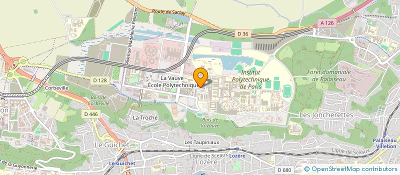 localisation de l'entreprise LYCEE INTERNATIONAL PALAISEAU PARIS SACLAY à PALAISEAU