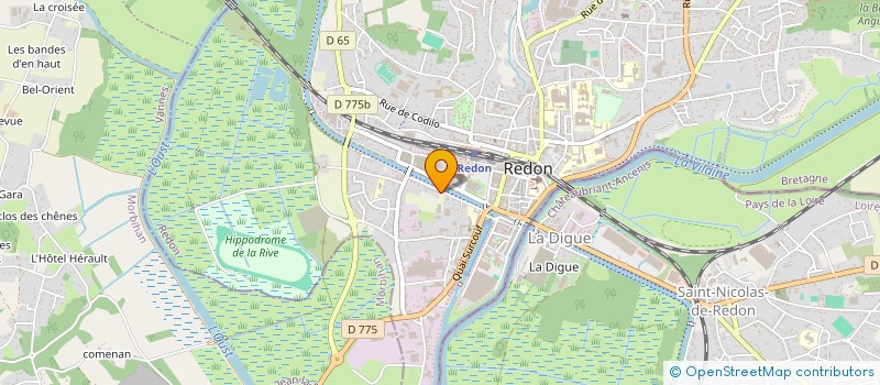 localisation de l'entreprise LYCEE ISSAT à REDON