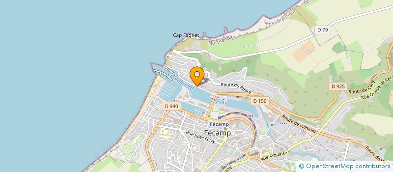 localisation de l'entreprise LYCEE MARITIME ANITA CONTI à FECAMP
