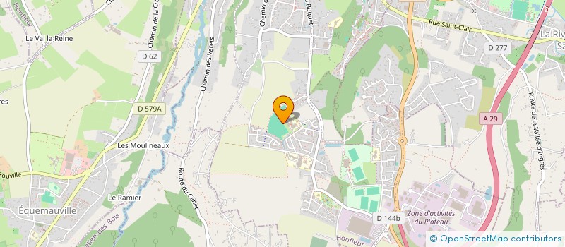 localisation de l'entreprise LYCEE POLYVALENT ALBERT SOREL  HONFLEUR