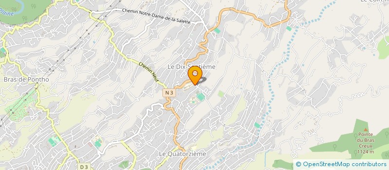 localisation de l'entreprise LYCEE POLYVALENT BOISJOLY POTIER  LE TAMPON