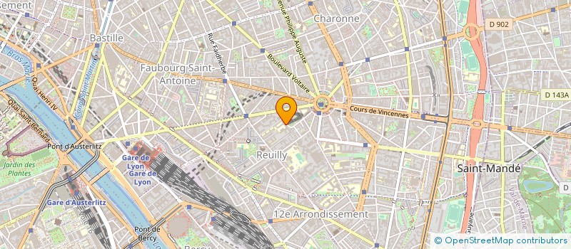 localisation de l'entreprise LYCEE POLYVALENT BOULLE à PARIS