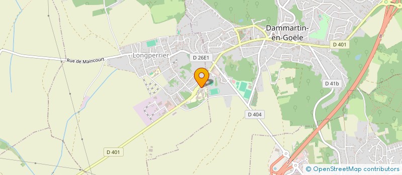 localisation de l'entreprise LYCEE POLYVALENT CHARLES DE GAULLE  LONGPERRIER