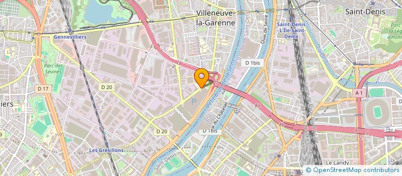 localisation de l'entreprise LYCEE POLYVALENT CHARLES PETIET à VILLENEUVE-LA-GARENNE