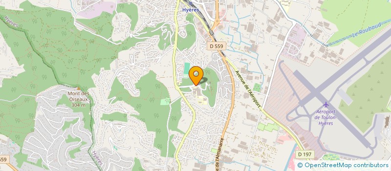 localisation de l'entreprise LYCEE POLYVALENT COSTEBELLE à HYERES