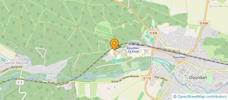 localisation de l'entreprise LYCEE POLYVALENT DE DOURDAN à DOURDAN