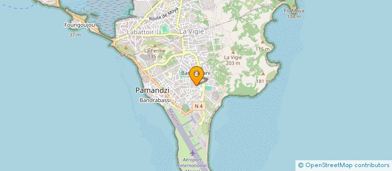 localisation de l'entreprise LYCEE POLYVALENT DE PETITE TERRE à PAMANDZI