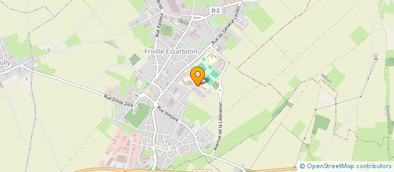 localisation de l'entreprise LYCEE POLYVALENT DU VIMEU DE FRIVILLE-ESCARBOTIN à FRIVILLE-ESCARBOTIN