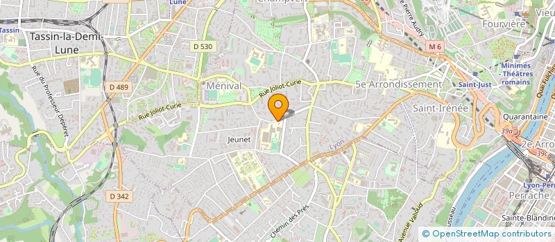 localisation de l'entreprise LYCEE POLYVALENT EDOUARD BRANLY - LYCEE DES METIERS DE L'ENERGIE, DE LA LUMIERE ET DU NUMERIQUE  LYON