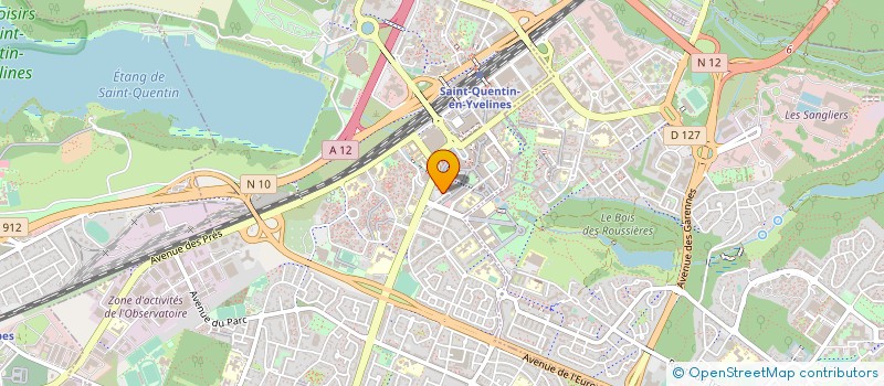 localisation de l'entreprise LYCEE POLYVALENT EMILIE DE BRETEUIL à MONTIGNY-LE-BRETONNEUX