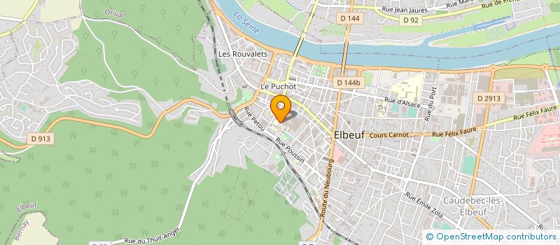 localisation de l'entreprise LYCEE POLYVALENT FERDINAND BUISSON à ELBEUF