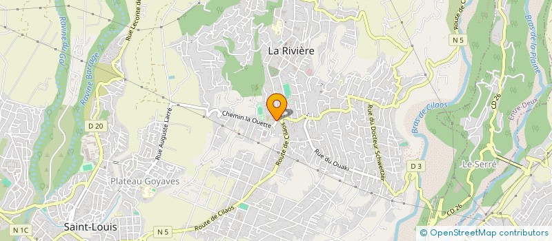 localisation de l'entreprise LYCEE POLYVALENT JEAN JOLY à SAINT-LOUIS