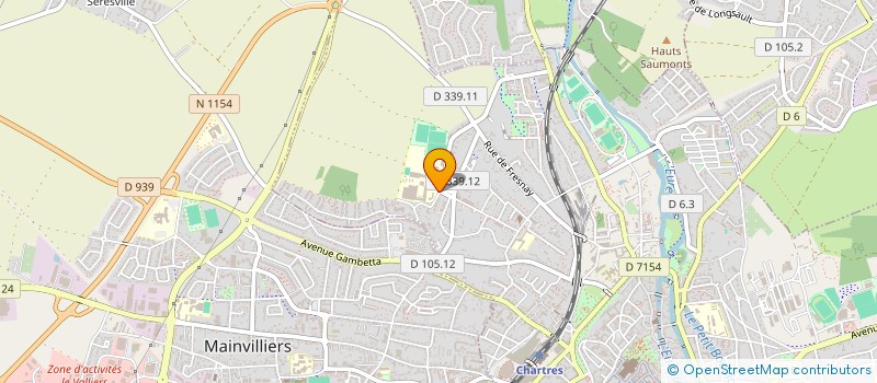 localisation de l'entreprise LYCEE POLYVALENT JEHAN DE BEAUCE à CHARTRES
