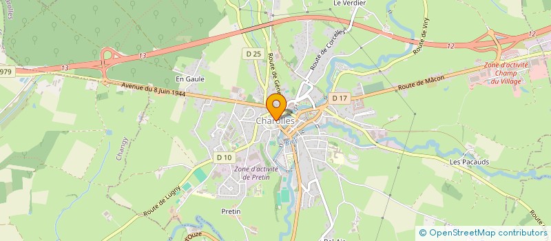 localisation de l'entreprise LYCEE POLYVALENT JULIEN WITTMER à CHAROLLES